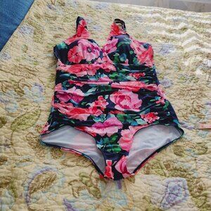 PERONA Floral Bathing Suit